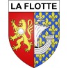La Flotte 17 ville Stickers blason autocollant adhésif