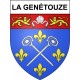 La Genétouze 17 ville Stickers blason autocollant adhésif