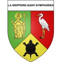 La Gripperie-Saint-Symphorien 17 ville Stickers blason autocollant adhésif