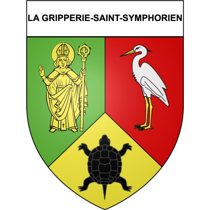 Omps Sticker wappen, gelsenkirchen, augsburg, klebender aufkleber