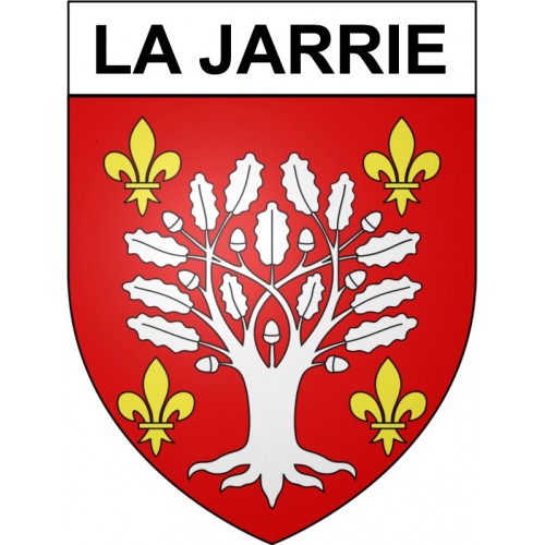 La Jarrie 17 ville Stickers blason autocollant adhésif