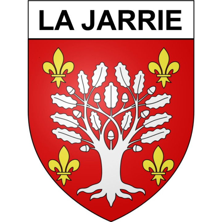 La Jarrie 17 ville Stickers blason autocollant adhésif