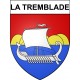 La Tremblade 17 ville Stickers blason autocollant adhésif