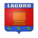 Stickers coat of arms Omps adhesive sticker