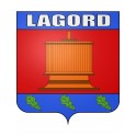 Lagord 17 ville Stickers blason autocollant adhésif