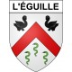 L'éguille 17 ville Stickers blason autocollant adhésif