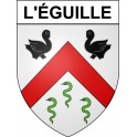 L'éguille Sticker wappen, gelsenkirchen, augsburg, klebender aufkleber