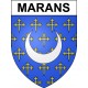 Marans 17 ville Stickers blason autocollant adhésif