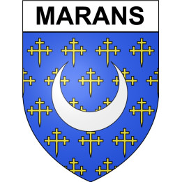 Marans 17 ville Stickers blason autocollant adhésif