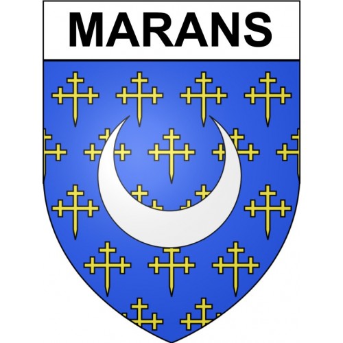 Pegatinas escudo de armas de Omps adhesivo de la etiqueta engomada