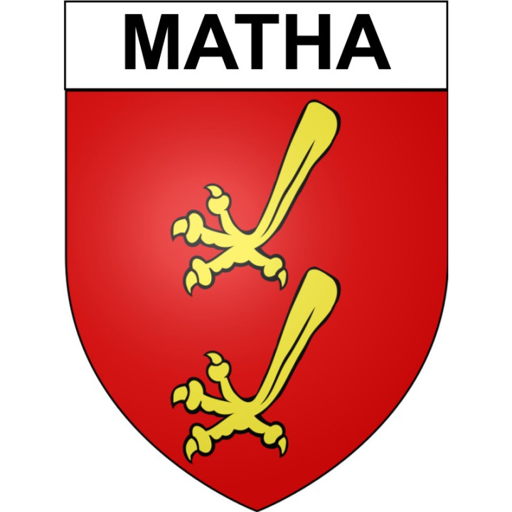 Stickers coat of arms Omps adhesive sticker