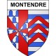 Montendre 17 ville Stickers blason autocollant adhésif