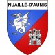 Nuaillé-d'Aunis 17 ville Stickers blason autocollant adhésif