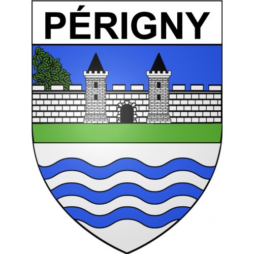 Périgny 17 ville Stickers blason autocollant adhésif