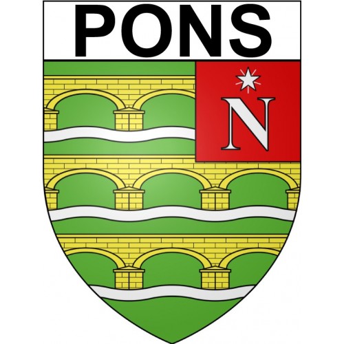 Stickers coat of arms Omps adhesive sticker