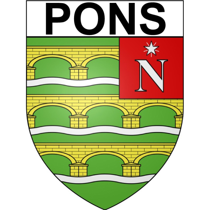 Stickers coat of arms Omps adhesive sticker