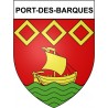 Stickers coat of arms Omps adhesive sticker
