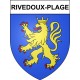 Rivedoux-Plage 17 ville Stickers blason autocollant adhésif
