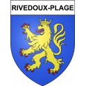 Rivedoux-Plage 17 ville Stickers blason autocollant adhésif