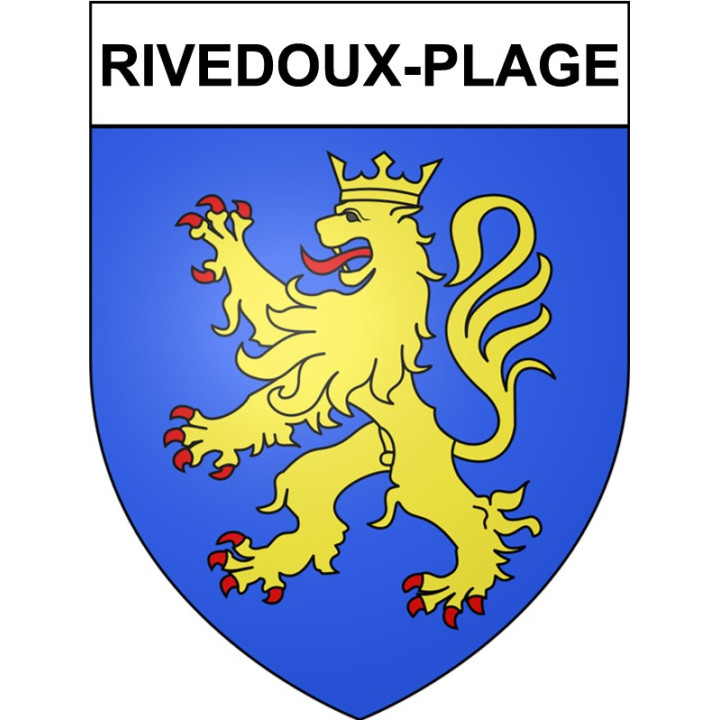 Rivedoux-Plage 17 ville Stickers blason autocollant adhésif