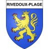 Rivedoux-Plage 17 ville Stickers blason autocollant adhésif