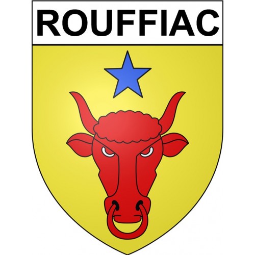 Rouffiac 17 ville Stickers blason autocollant adhésif