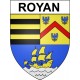 Royan 17 ville Stickers blason autocollant adhésif
