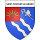 Saint-Coutant-le-Grand 17 ville Stickers blason autocollant adhésif