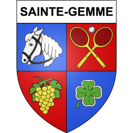 Stickers coat of arms Omps adhesive sticker