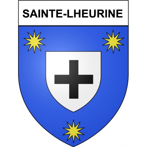 Sainte-Lheurine 17 ville Stickers blason autocollant adhésif