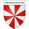 Pegatinas escudo de armas de Omps adhesivo de la etiqueta engomada