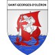 Pegatinas escudo de armas de Omps adhesivo de la etiqueta engomada