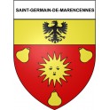 Saint-Germain-de-Marencennes 17 ville Stickers blason autocollant adhésif