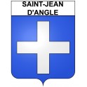 Saint-Jean-d'Angle 17 ville Stickers blason autocollant adhésif