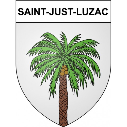 Saint-Just-Luzac 17 ville Stickers blason autocollant adhésif