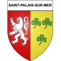 Stickers coat of arms Saint-Palais-sur-Mer adhesive sticker