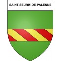 Saint-Seurin-de-Palenne 17 ville Stickers blason autocollant adhésif
