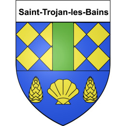 Saint-Trojan-les-Bains 17 ville Stickers blason autocollant adhésif