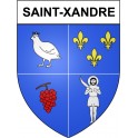 Saint-Xandre 17 ville Stickers blason autocollant adhésif