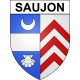 Saujon 17 ville Stickers blason autocollant adhésif