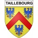 Taillebourg 17 ville Stickers blason autocollant adhésif