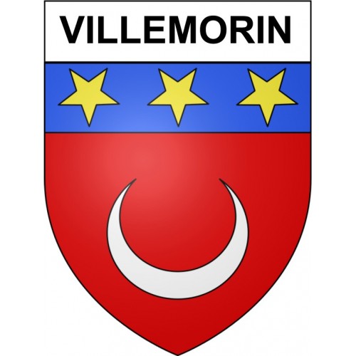 Villemorin 17 ville Stickers blason autocollant adhésif