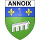 Annoix 18 ville Stickers blason autocollant adhésif