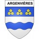 Argenvières 18 ville Stickers blason autocollant adhésif