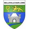 Belleville-sur-Loire 18 ville Stickers blason autocollant adhésif