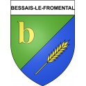 Bessais-le-Fromental 18 ville Stickers blason autocollant adhésif