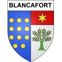 Blancafort 18 ville Stickers blason autocollant adhésif