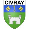 Civray 18 ville Stickers blason autocollant adhésif