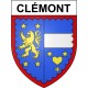 Clémont 18 ville Stickers blason autocollant adhésif