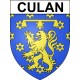 Culan 18 ville Stickers blason autocollant adhésif